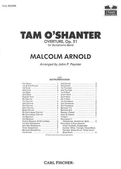M. Arnold: Tam O'Shanter op. 51