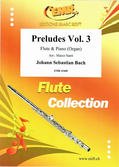 J.S. Bach: Preludes Vol. 3, FlKlav/Org