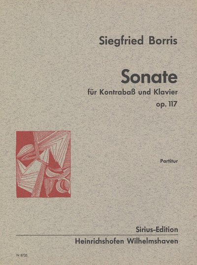 S. Borris: Sonate op. 117
