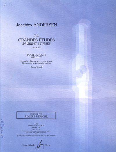 J. Andersen: 24 Grandes Etudes Opus 15 Volume 2, Fl