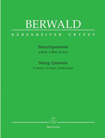 F. Berwald: Streichquartette, 2VlVaVc (Stsatz)
