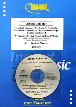 J. Naulais: Album Volume 4, 3TrpKlav (+CD)
