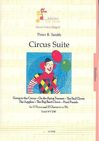 S.P. Bernard: Circus Suite for 2 Flutes an.