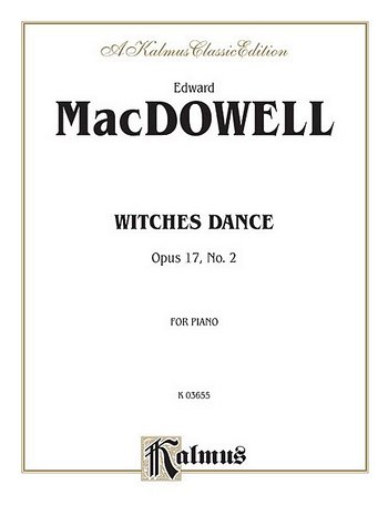 E. MacDowell: Witches Dance, Op. 17, No. 2, Klav