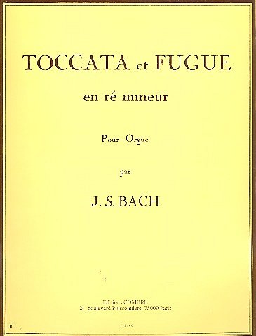 J.S. Bach: Toccata et Fugue en ré min., Org