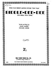 DL: D.L.R. Loring: Biddle-Dee-Dee (The Bindle Stick , GesKla