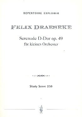 F. Draeseke: Serenade D-Dur op. 49, Kamo (Stp)