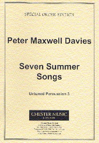 Seven Summer Songs - Untuned Percussion 3