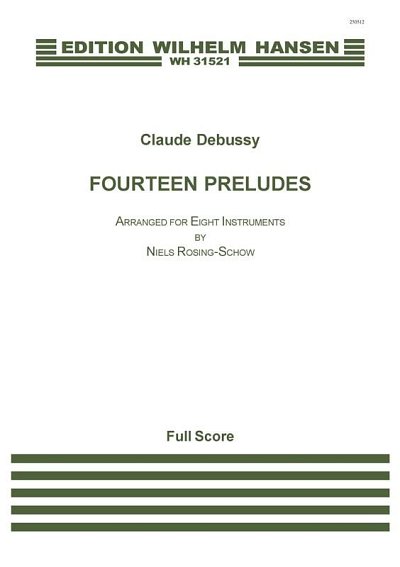 C. Debussy: Fourteen Preludes, Sinfo (Part.)
