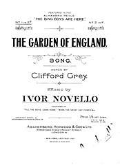 I. Novello et al.: The Garden Of England (from 'The Bing Boys Are Here')
