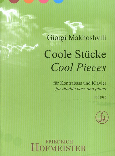 G. Makhoshvili: Coole Stuecke, KbKlav (KlavpaSt)