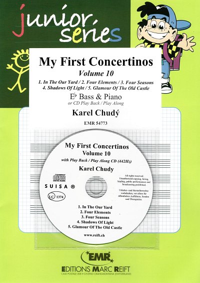 K. Chudy: My First Concertinos Volume 10, TbEsKlav (+CD)