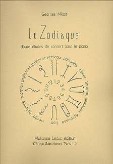 G. Migot: Le Zodiaque, 12 Etudes de Concert, Klav