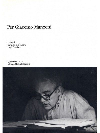 Per Giacomo Manzoni (Bu)