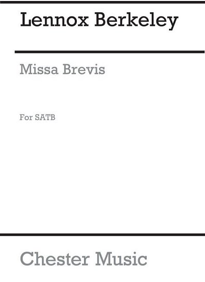 L. Berkeley: Missa Brevis Op. 57 (English Version), GchOrg