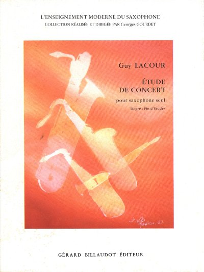 G. Lacour: Etude De Concert, Sax