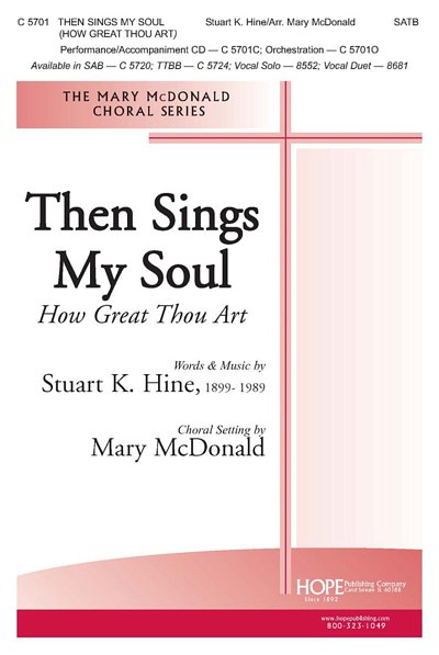 Then Sings My Soul (How Great Thou Art), Gch;Klav (Chpa)