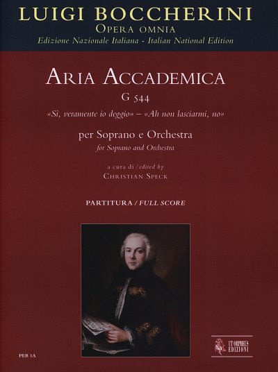 L. Boccherini: Aria Accademica Sì, veramen, GesSOrch (Part.)