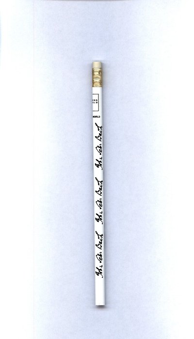 Bleistift - Bach (weiß)