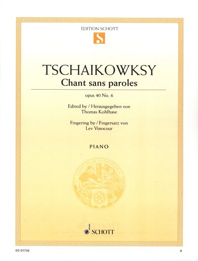 P.I. Tschaikowsky i inni: Chant sans paroles op. 40/6
