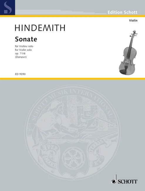 DL: P. Hindemith: Sonate für Violine allein, Viol (0)