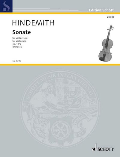DL: P. Hindemith: Sonate für Violine allein, Viol