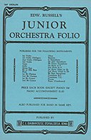 E. Russell: Junior Orchestra Folio, Sinfo (Vl3)