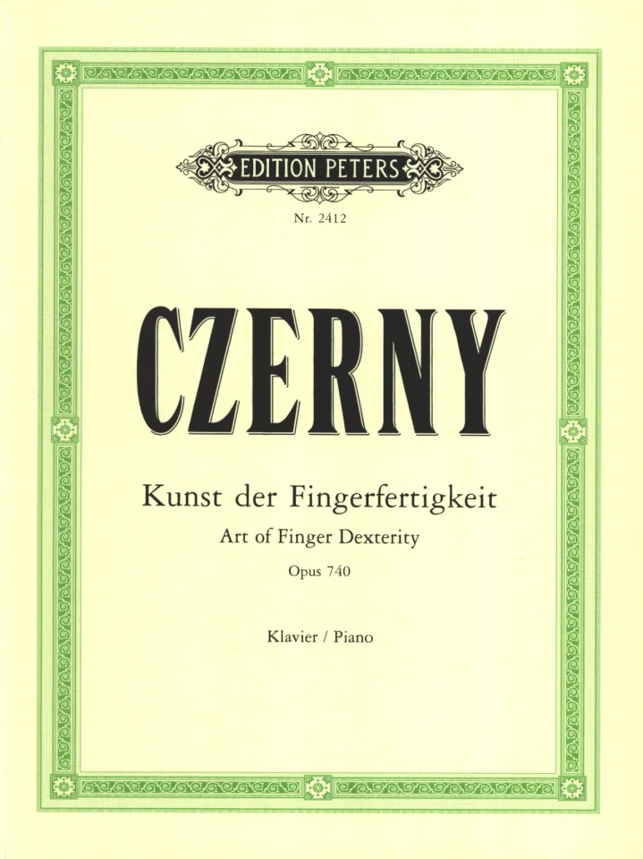 C. Czerny: Die Kunst der Fingerfertigkeit op. 740, Klav (0)