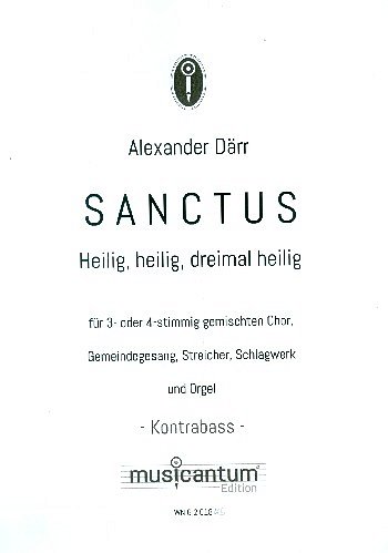 A. Därr: Sanctus, GchGdeStrOrg (KB)