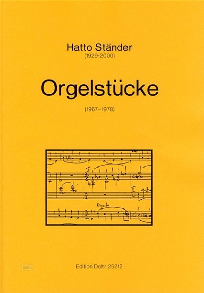 H. Ständer: Orgelstücke, Org (Part.)