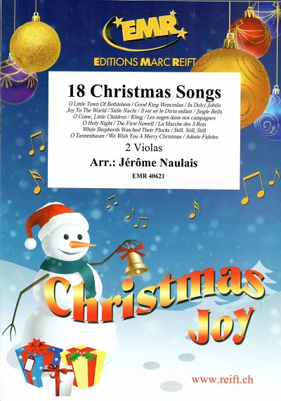 J. Naulais: 18 Christmas Songs, 2Vla