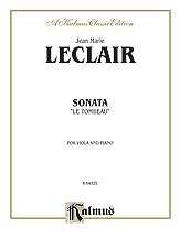 "Leclair: Sonata ""Le Tombeau"""