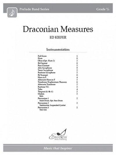 E. Kiefer: Draconian Measures, Blaso (Part.)
