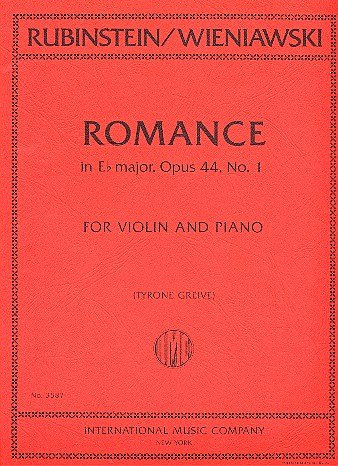 Romance In Eb Major Opus 44 No 1, VlKlav (KlavpaSt)