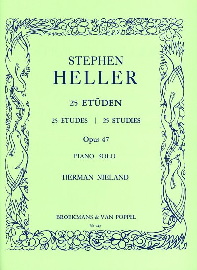 S. Heller: 25 Etudes Opus 47, Klav