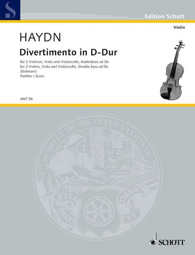 DL: J. Haydn: Divertimento in D-Dur (Part.)