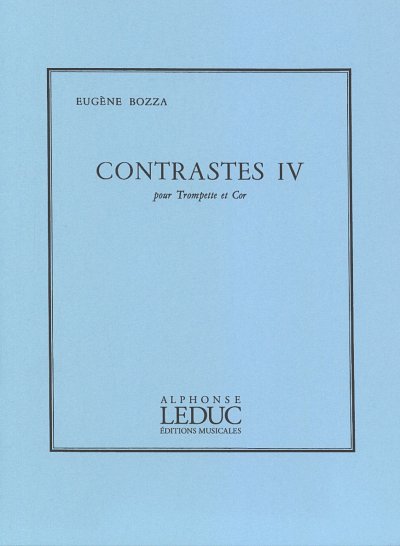 E. Bozza: Contrastes IV, Trp