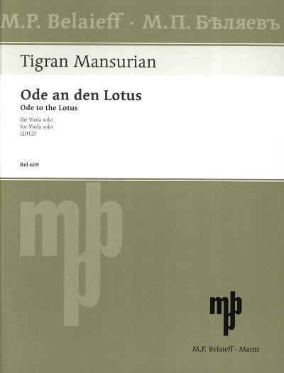 T. Mansurjan atd.: Ode An Den Lotus