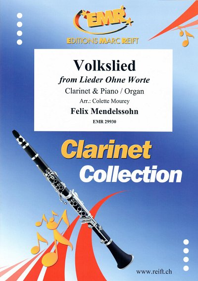 F. Mendelssohn Barth: Volkslied, KlarKlv/Org