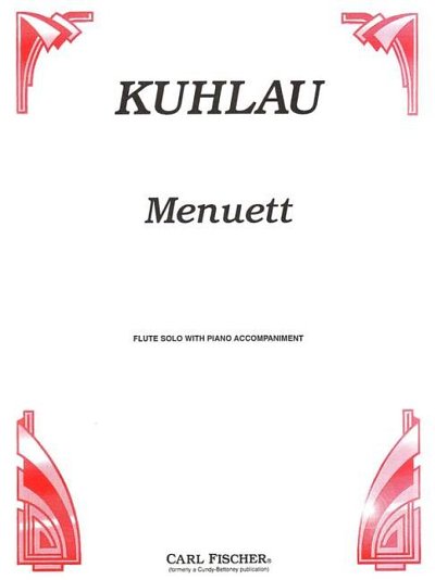 F. Kuhlau: Menuett, FlKlav (KASt)