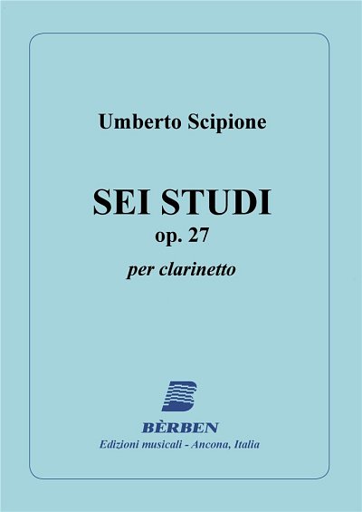 6 Studi Op. 27 Per Clarinetto, Klar