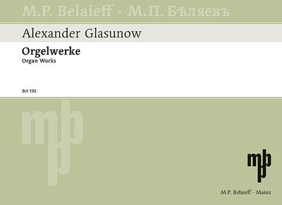 DL: A. Glasunow: Orgelwerke, Org
