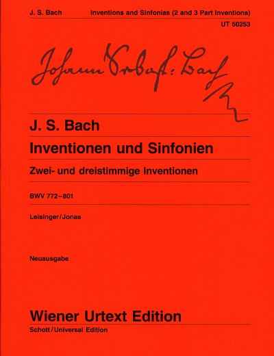J.S. Bach: Inventionen und Sinfonien BWV 772-801, Klav