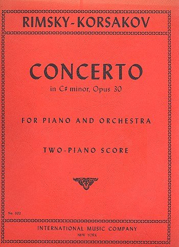 N. Rimski-Korsakow: Concerto Do Diesis M. Op. 30, 2Klav