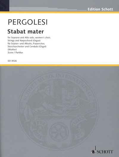 G.B. Pergolesi: Stabat mater, 2GesFch (Part.)