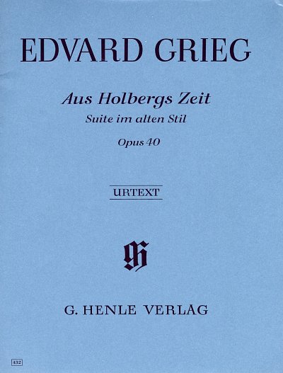 E. Grieg: Aus Holbergs Zeit op. 40, Klav