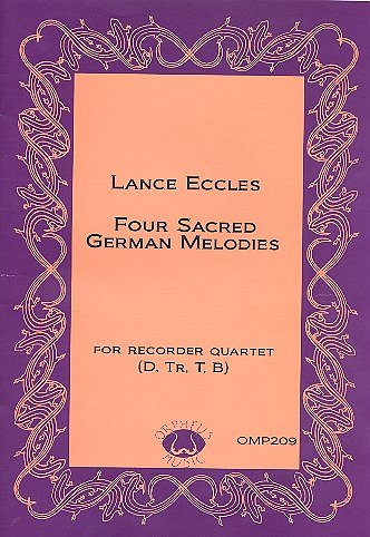 Eccles Lance: 4 Sacred German Melodies