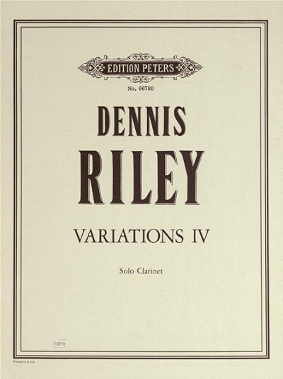 D. Riley et al.: Variations Nr. 4 (1977)