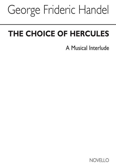 G.F. Handel: The Choice of Hercules (SATB)