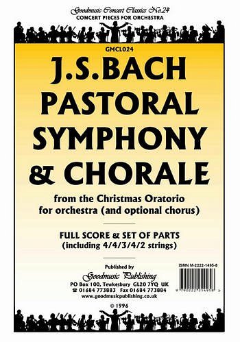 J.S. Bach: Pastoral Sym and Chorale, Sinfo (Pa+St)